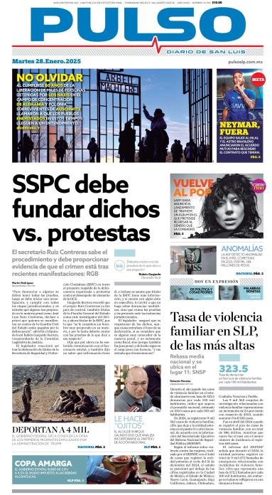 Edicion Impresa Portada de Hoy