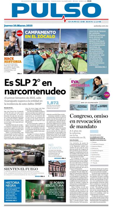 Edicion Impresa Portada de Hoy