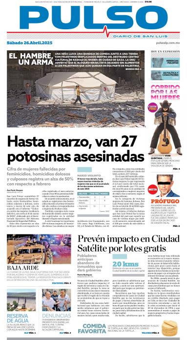 Edicion Impresa Portada de Hoy