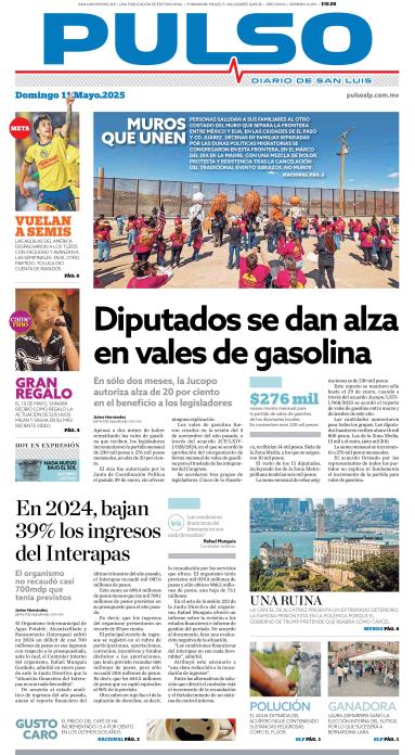 Edicion Impresa Portada de Hoy