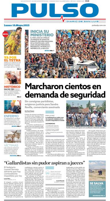 Edicion Impresa Portada de Hoy