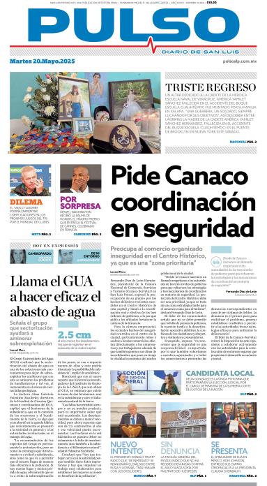 Edicion Impresa Portada de Hoy