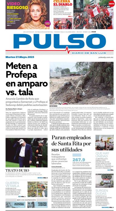 Edicion Impresa Portada de Hoy