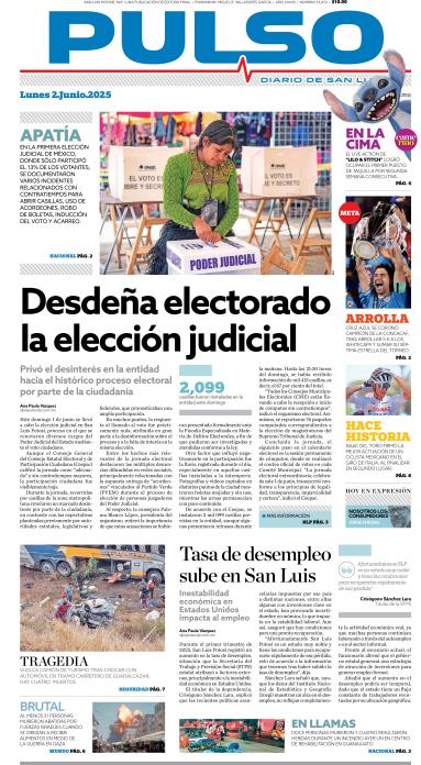 Edicion Impresa Portada de Hoy