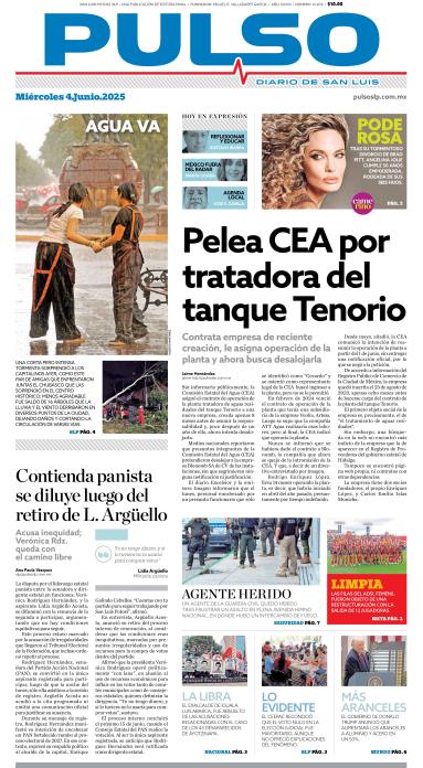 Edicion Impresa Portada de Hoy