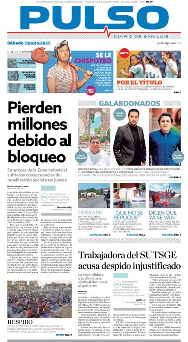 Edicion Impresa Portada de Hoy