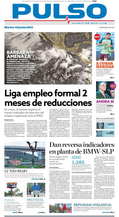 Edicion Impresa Portada de Hoy