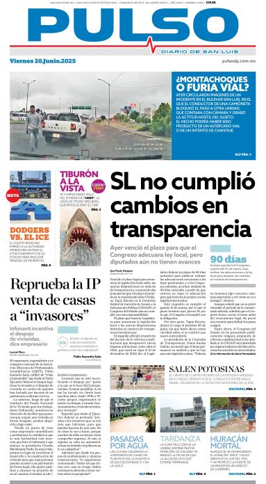 Edicion Impresa Portada de Hoy