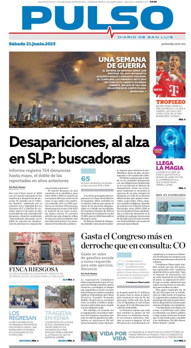 Edicion Impresa Portada de Hoy