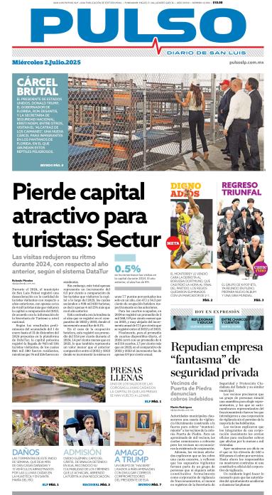 Edicion Impresa Portada de Hoy