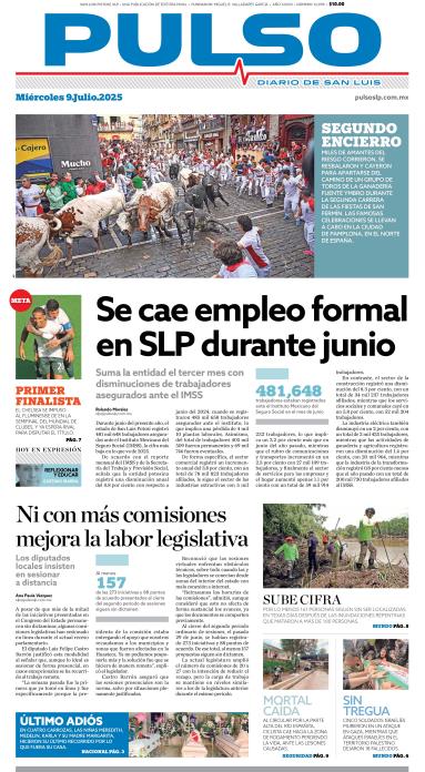Edicion Impresa Portada de Hoy