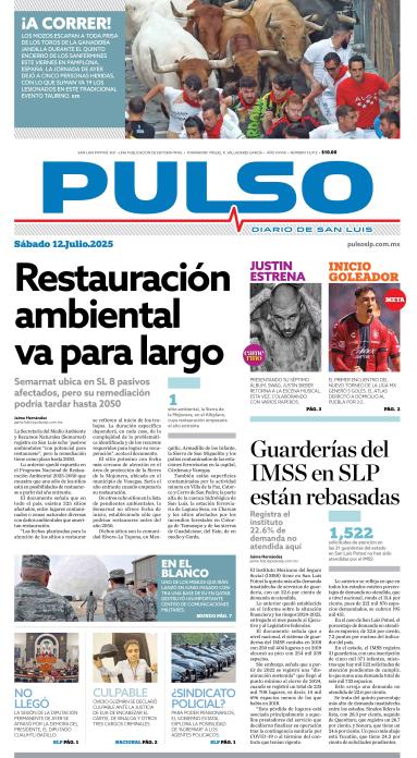 Edicion Impresa Portada de Hoy