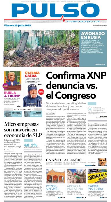 Edicion Impresa Portada de Hoy