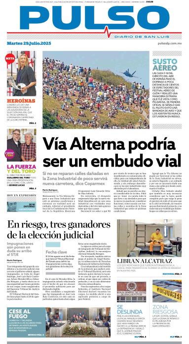 Edicion Impresa Portada de Hoy