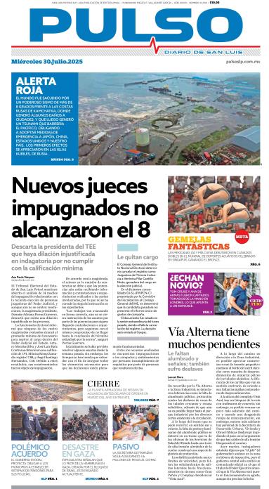 Edicion Impresa Portada de Hoy