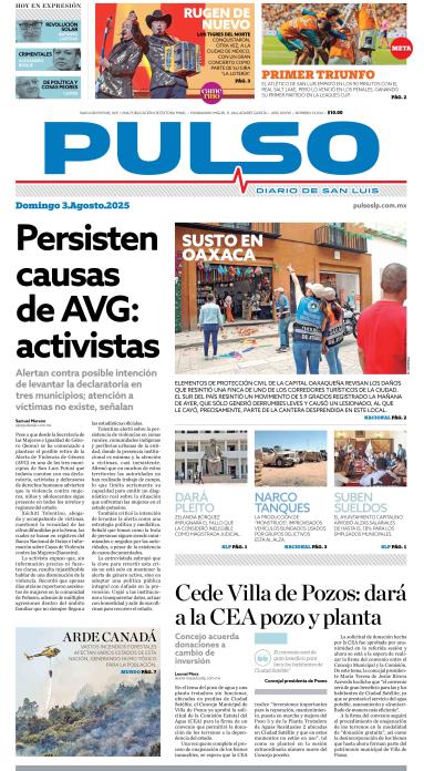 Edicion Impresa Portada de Hoy