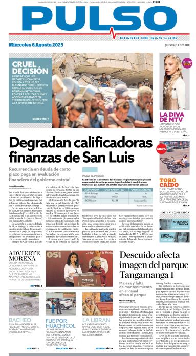Edicion Impresa Portada de Hoy