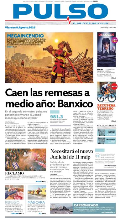 Edicion Impresa Portada de Hoy
