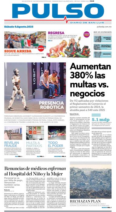 Edicion Impresa Portada de Hoy