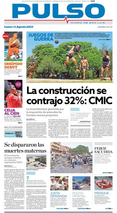Edicion Impresa Portada de Hoy