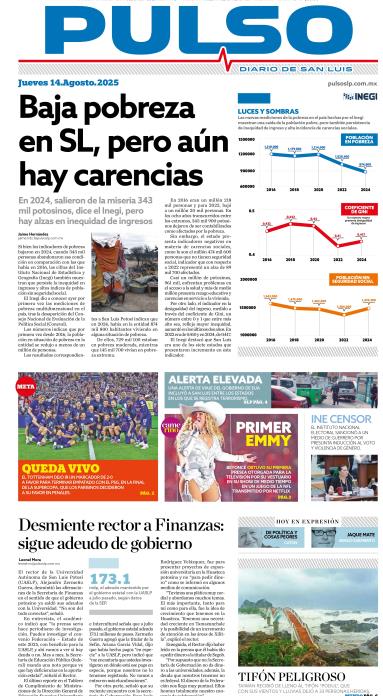 Edicion Impresa Portada de Hoy