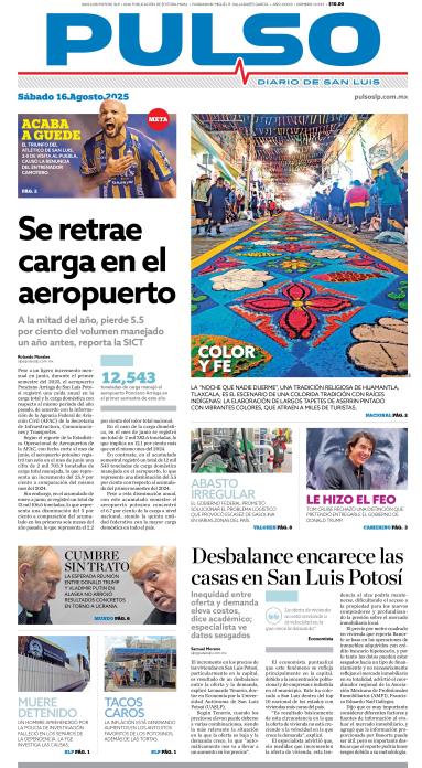 Edicion Impresa Portada de Hoy