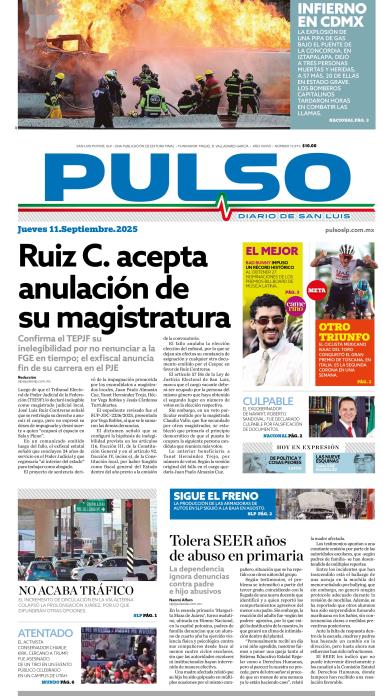 Edicion Impresa Portada de Hoy