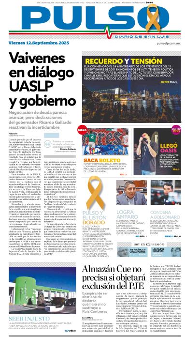 Edicion Impresa Portada de Hoy