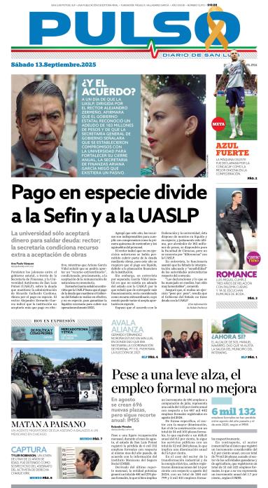 Edicion Impresa Portada de Hoy