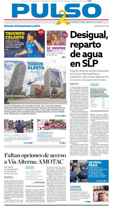 Edicion Impresa Portada de Hoy