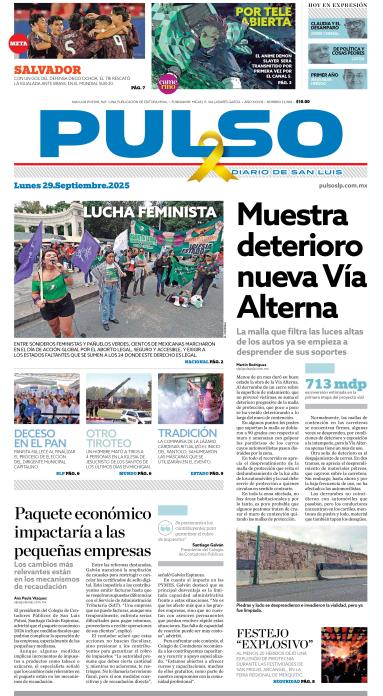 Edicion Impresa Portada de Hoy