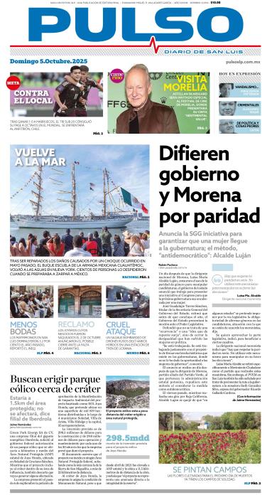 Edicion Impresa Portada de Hoy