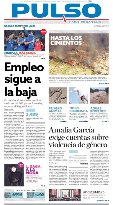 Edicion Impresa Portada de Hoy