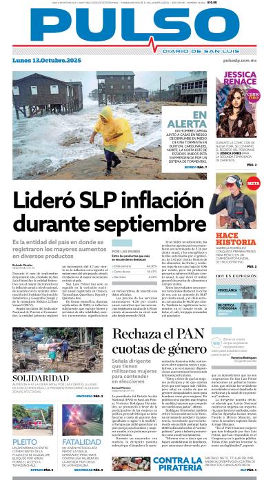 Edicion Impresa Portada de Hoy
