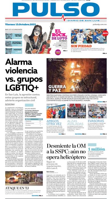Edicion Impresa Portada de Hoy