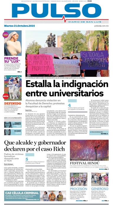 Edicion Impresa Portada de Hoy