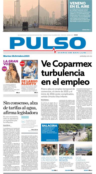 Edicion Impresa Portada de Hoy
