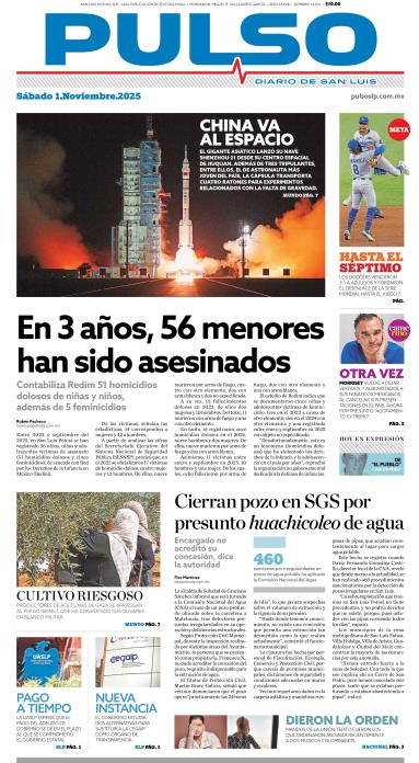 Edicion Impresa Portada de Hoy
