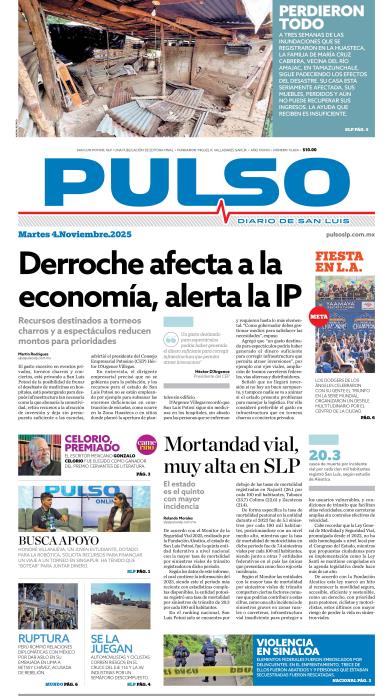 Edicion Impresa Portada de Hoy