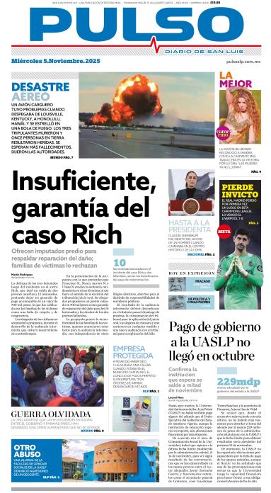 Edicion Impresa Portada de Hoy