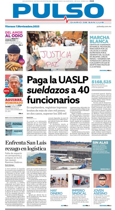 Edicion Impresa Portada de Hoy