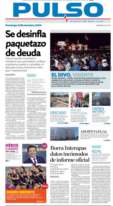 Edicion Impresa Portada de Hoy