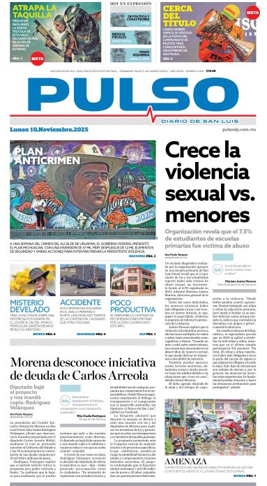 Edicion Impresa Portada de Hoy