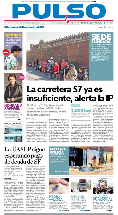 Edicion Impresa Portada de Hoy