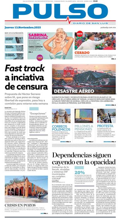 Edicion Impresa Portada de Hoy