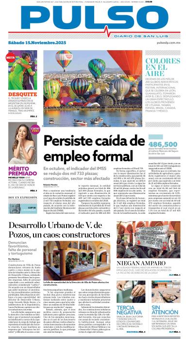 Edicion Impresa Portada de Hoy
