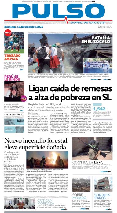 Edicion Impresa Portada de Hoy