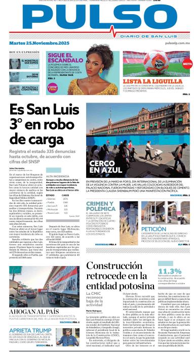 Edicion Impresa Portada de Hoy