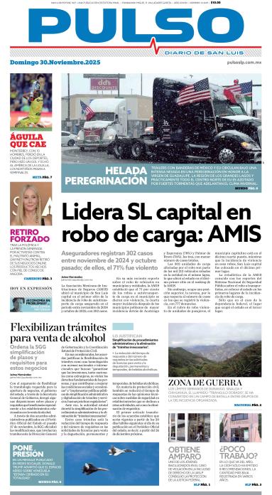 Edicion Impresa Portada de Hoy