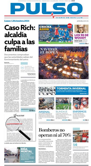 Edicion Impresa Portada de Hoy